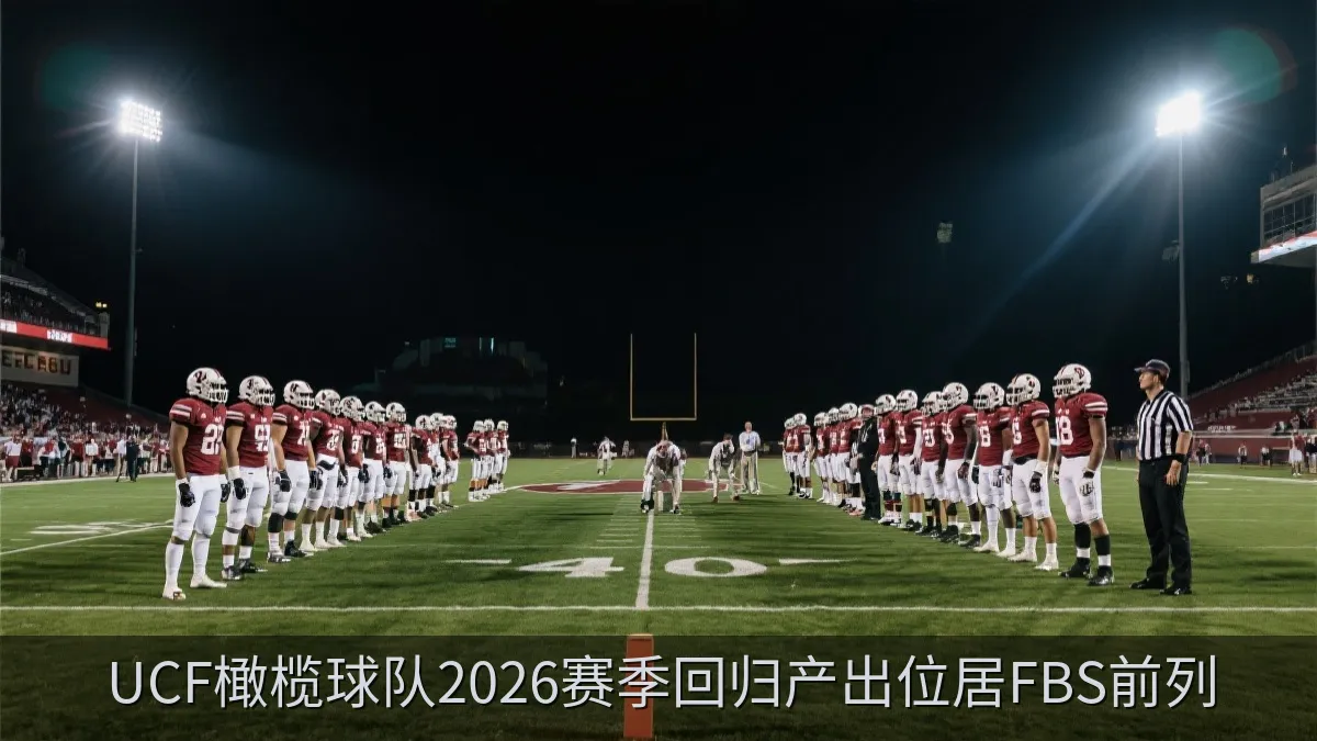 UCF橄榄球队2026赛季回归产出位居FBS前列